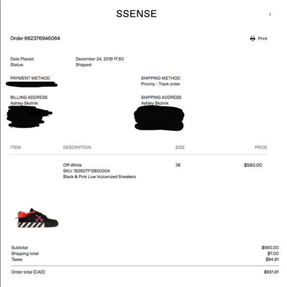 Off-White Low Vulcanized Sneakers - Picture 15 of 15